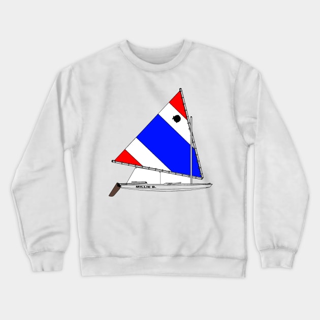 Chippewa Ranch Camp Millie B. Crewneck Sweatshirt by hcohen2000